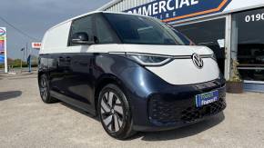 Volkswagen Id.buzz 150kW Commerce Plus 77kWh Auto Panel Van Electric Blue / White at York Car & Commercial York