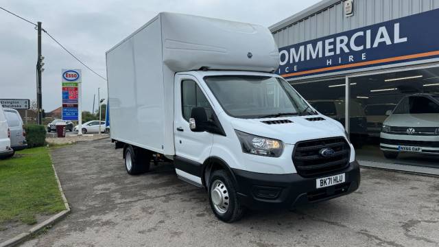 Ford Transit 1.6 2.0 EcoBlue 130ps Chassis Cab Luton Van Diesel White