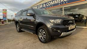 Ford Ranger Pick Up Double Cab Wildtrak 2.0 EcoBlue 213 Auto Pick Up Diesel Grey at York Car & Commercial York