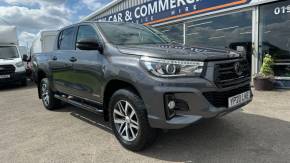 Toyota Hilux Invincible X D/Cab Pick Up 2.4 D-4D Auto Pick Up Diesel Grey at York Car & Commercial York