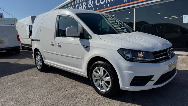 Volkswagen Caddy Caddy 2.0 TDI C20 BlueMotion Tech Trendline DSG SWB Euro 6 (s/s) 5dr Panel Van Diesel White