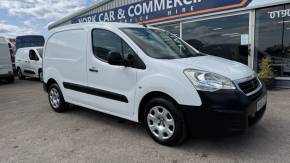 PEUGEOT PARTNER 2018 (68) at York Car & Commercial York