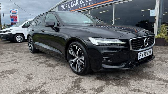 Volvo V60 2.0 D3 [150] R DESIGN Plus 5dr Auto Estate Diesel Black