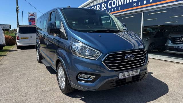 2021 Ford Tourneo Custom 2.0 EcoBlue 130ps L2  L/R 8 Seater Titanium Auto
