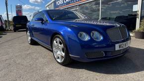 BENTLEY CONTINENTAL GT 2007 (56) at York Car & Commercial York