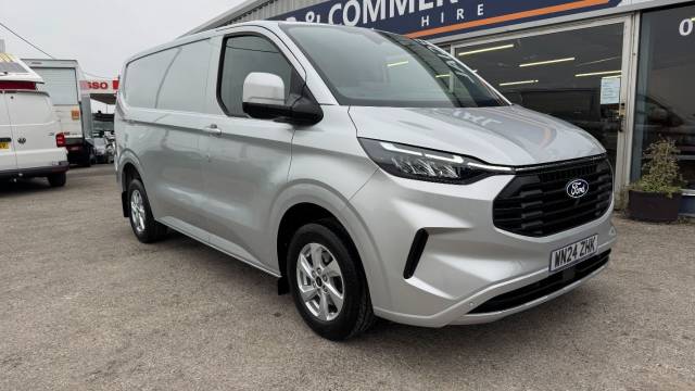 Ford Transit Custom 2.0 EcoBlue 136ps H1 Van Limited Panel Van Diesel Silver