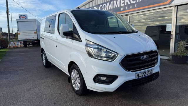 2022 Ford Transit Custom 2.0 EcoBlue 130ps Low Roof D/Cab Limited Van Auto