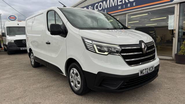 Renault Trafic 2.0 SL28 Blue dCi 130 Business+ Van Panel Van Diesel White