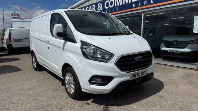 Ford Transit Custom 2.0 EcoBlue 130ps Low Roof Limited Van Panel Van Diesel White