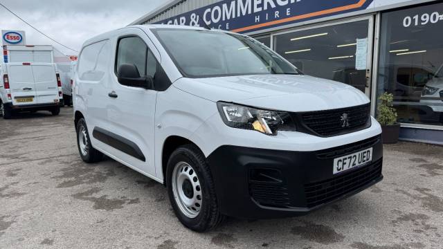 Peugeot Partner 800 50kWh Professional Premium + Standard Panel Van Auto SWB 5dr (7.4kW Charger) Panel Van Electric White