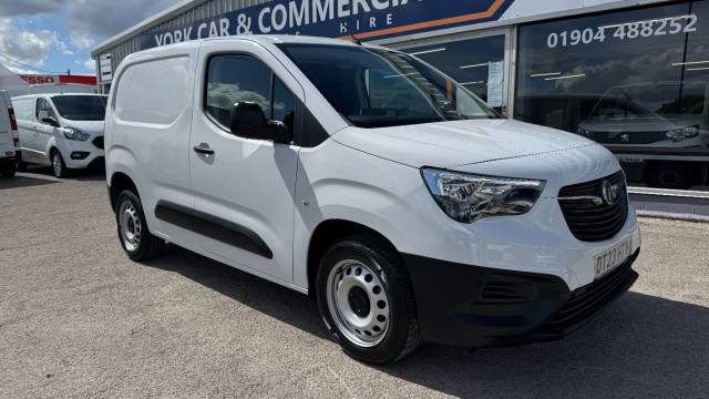 Vauxhall Combo Cargo 1.5 Turbo D 2300 Prime L1 H1 Euro 6 (s/s) 5dr Panel Van Diesel White