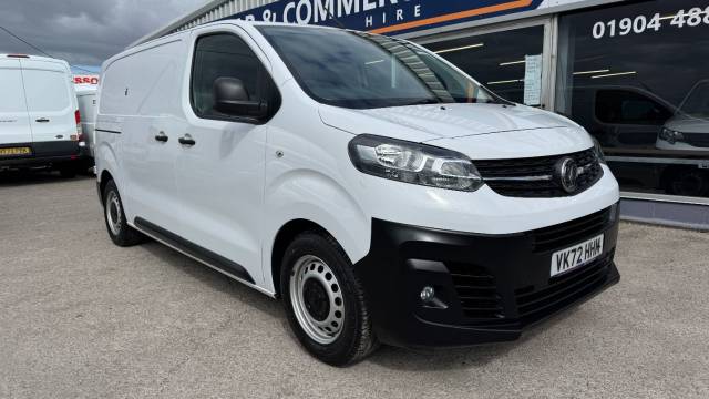 Vauxhall Vivaro 3100 75kWh Dynamic Auto L1 H1 6dr (7.4kW Charger) Panel Van Electric White