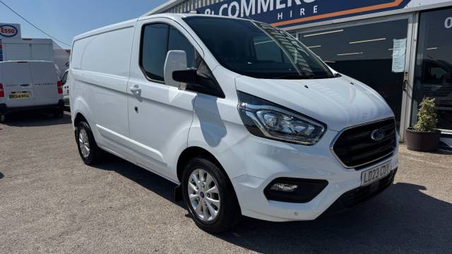 Ford Transit Custom 2.0 EcoBlue 130ps L1 Low Roof Limited Van Panel Van Diesel White
