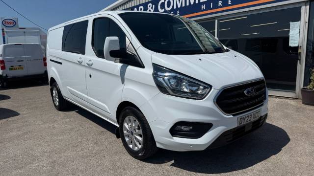 2023 Ford Transit Custom 2.0 EcoBlue 130ps Low Roof D/Cab Limited Van