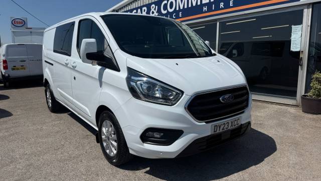 2023 Ford Transit Custom 2.0 EcoBlue 130ps Low Roof D/Cab Limited Van