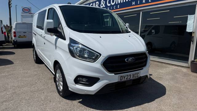2023 Ford Transit Custom 2.0 EcoBlue 130ps Low Roof D/Cab Limited Van