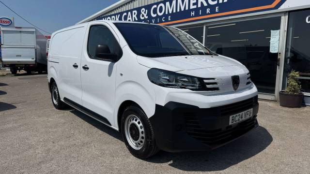 Peugeot Expert 75kWh Professional Standard Panel Van Auto MWB 6dr (11kW Charger) Panel Van Electric White