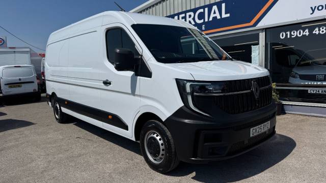 Renault Master 2.0 dCi LM35 Advance L3 H2 Euro 6 (s/s) 5dr Panel Van Diesel White