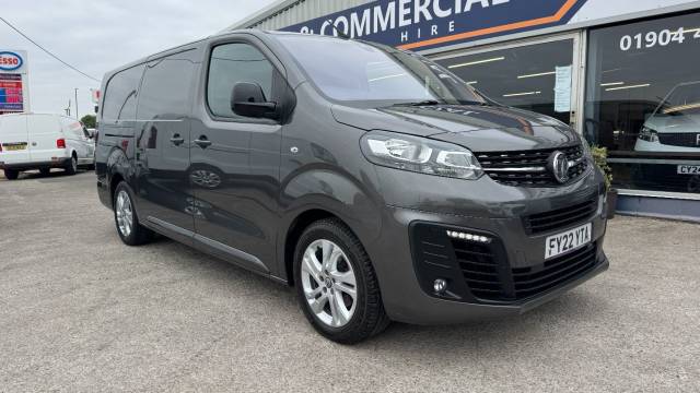 Vauxhall Vivaro 3100 75kWh Elite Auto L2 H1 6dr (7.4kW Charger) Panel Van Electric Grey