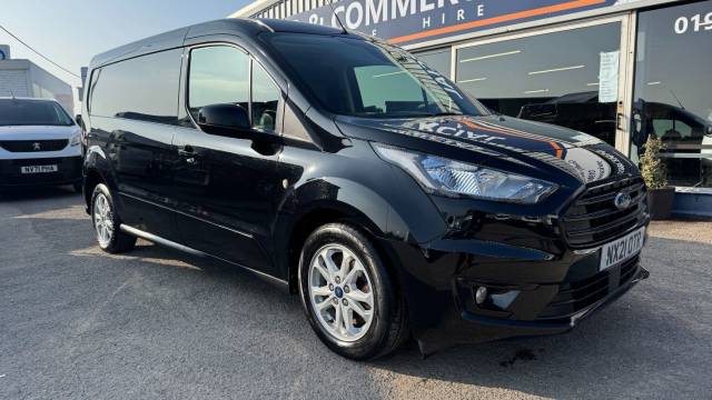 Ford Transit Connect 1.5 240 EcoBlue Limited L2 Euro 6 (s/s) 5dr Panel Van Diesel Black